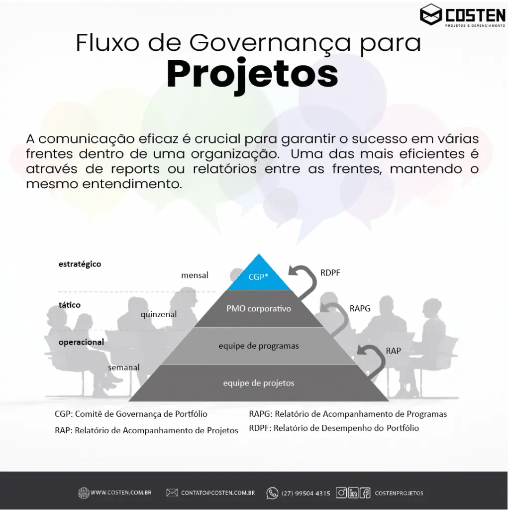 Diagram Governance Flow for Projects
